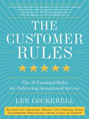 cover image of The Customer Rules